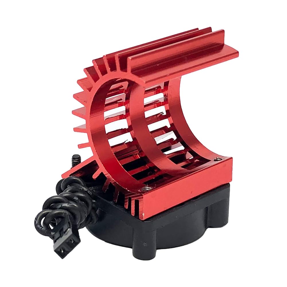 HTU RC Car 380 390 2838 2845 2847 Brushless Motor Cover HeatSink Cooling Fan Cover Heat Sink Cooling Fan for 124017 124016 144010 Model Cars Parts