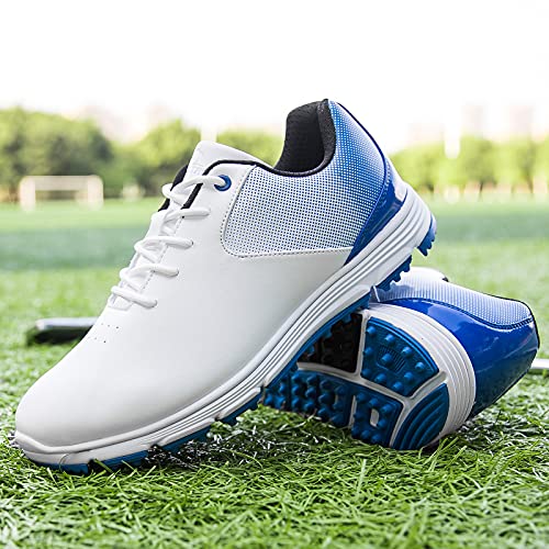 Waterproof Golf Shoes For Men Spikeless Outdoor Golf Sport Training Sneakers Classic Mens Golf Trainers Size 13 14 … #TOP3