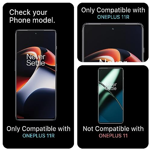 Image of FIRST MART TPU Screen Protector for OnePlus 11r / Oneplus 11 - Unbreakable Membrane Protection, Case Friendly Coverage, Bubble-Free, Edge to Edge Coverage [ 1 Pack]