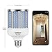 2 Pack 280W Equivalent LED Corn Light Bulb, 4000 Lumen 6500K Cool White Daylight 40W LED Corn Lamp,E26/E27 Medium Base,for Indoor Outdoor Warehouse Garage Basement Backyard Factory Barn and Many Area