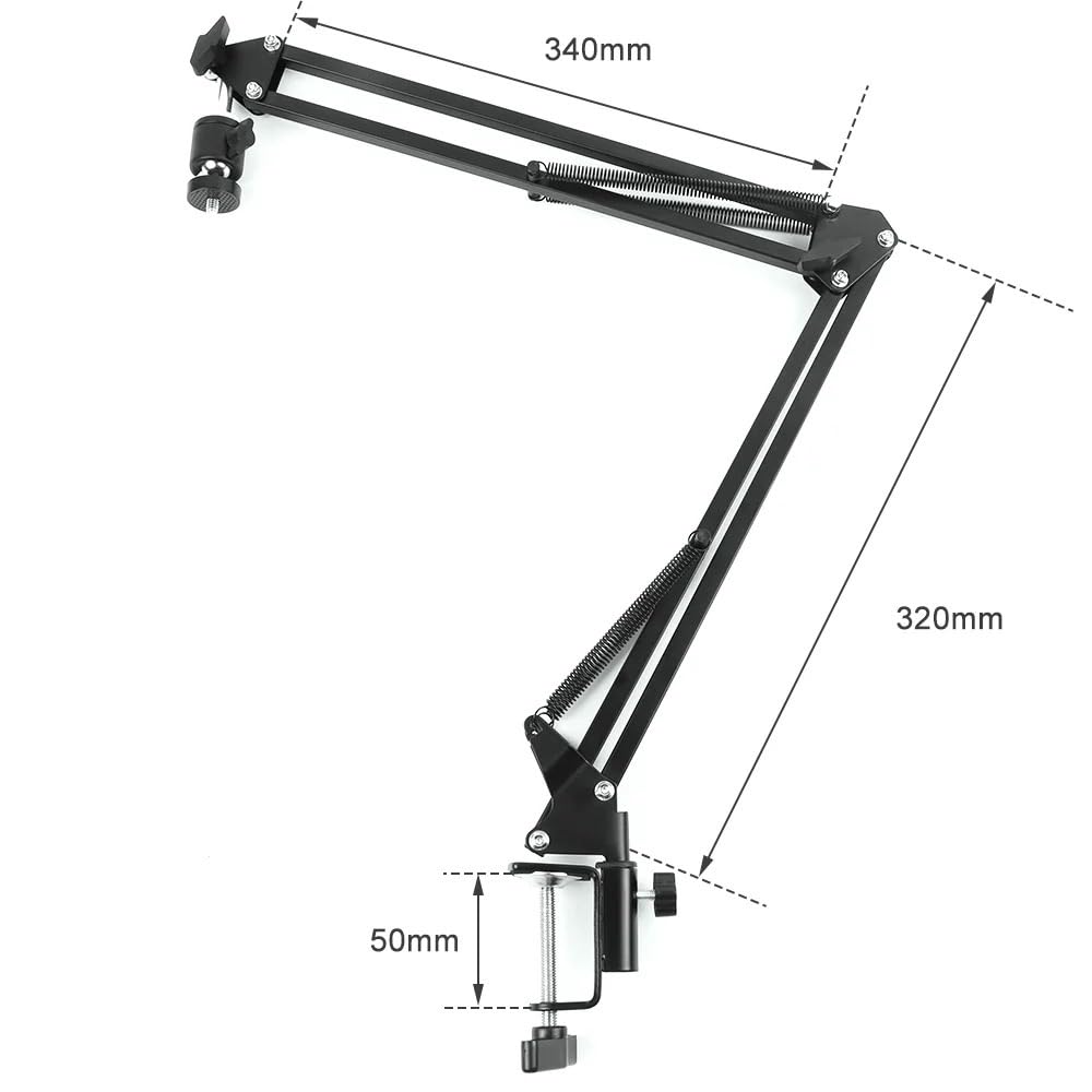 Lente industrial Microscopio Digital electrónico 4K for soldadura, juego de microscopio 1080P VGA USB Cámara Industrial 150x soporte plegable de lente remoto No se cansa fácilmente durante la observac