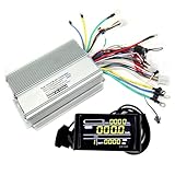 Name: Dual Drive System Electric Bike Controller Function: Compatible with 48V, 60V and 72V electric bikes and scooters, Powerful 3000W controller for efficient and smooth motor control, Sine wave technology for quiet and precise operation Operabilit...