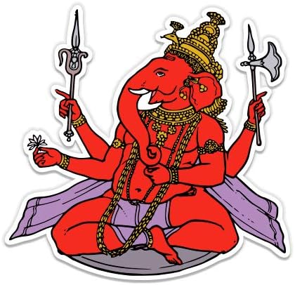 Ganesh - Vinyl Sticker Waterproof Decal
