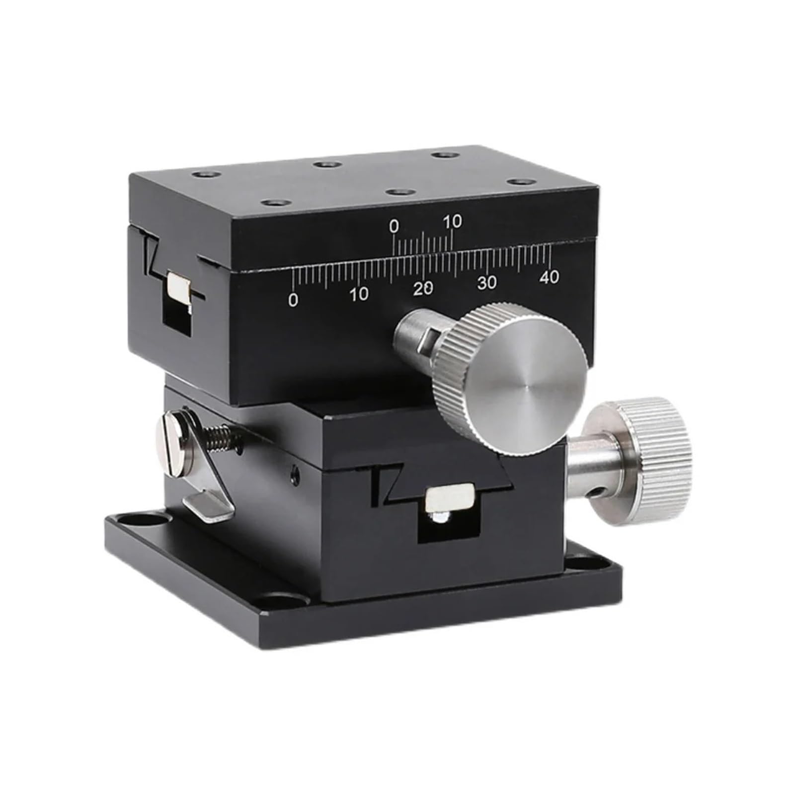 WNVXJGNSO XY axis LWY2542 Dovetail Groove Guided Manual Shift Platform Gear knob Adjustment Slide Table Load 24.5N 25x42mm