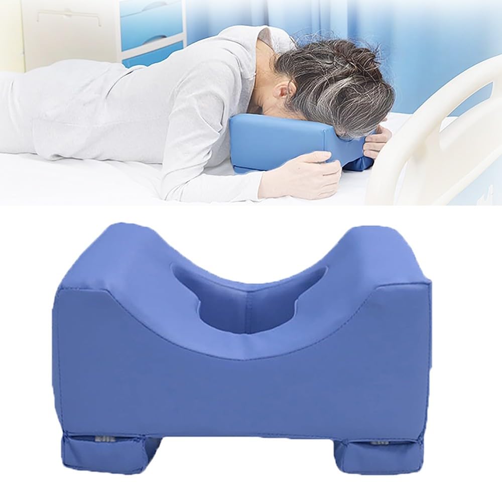 Almohada boca abajo para dormir después de una cirugía ocular, soporte para la cabeza y el hombro