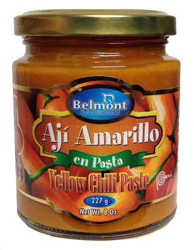 Belmont Aji Amarillo Hot Yellow Pepper Paste 8oz - 6 Pack