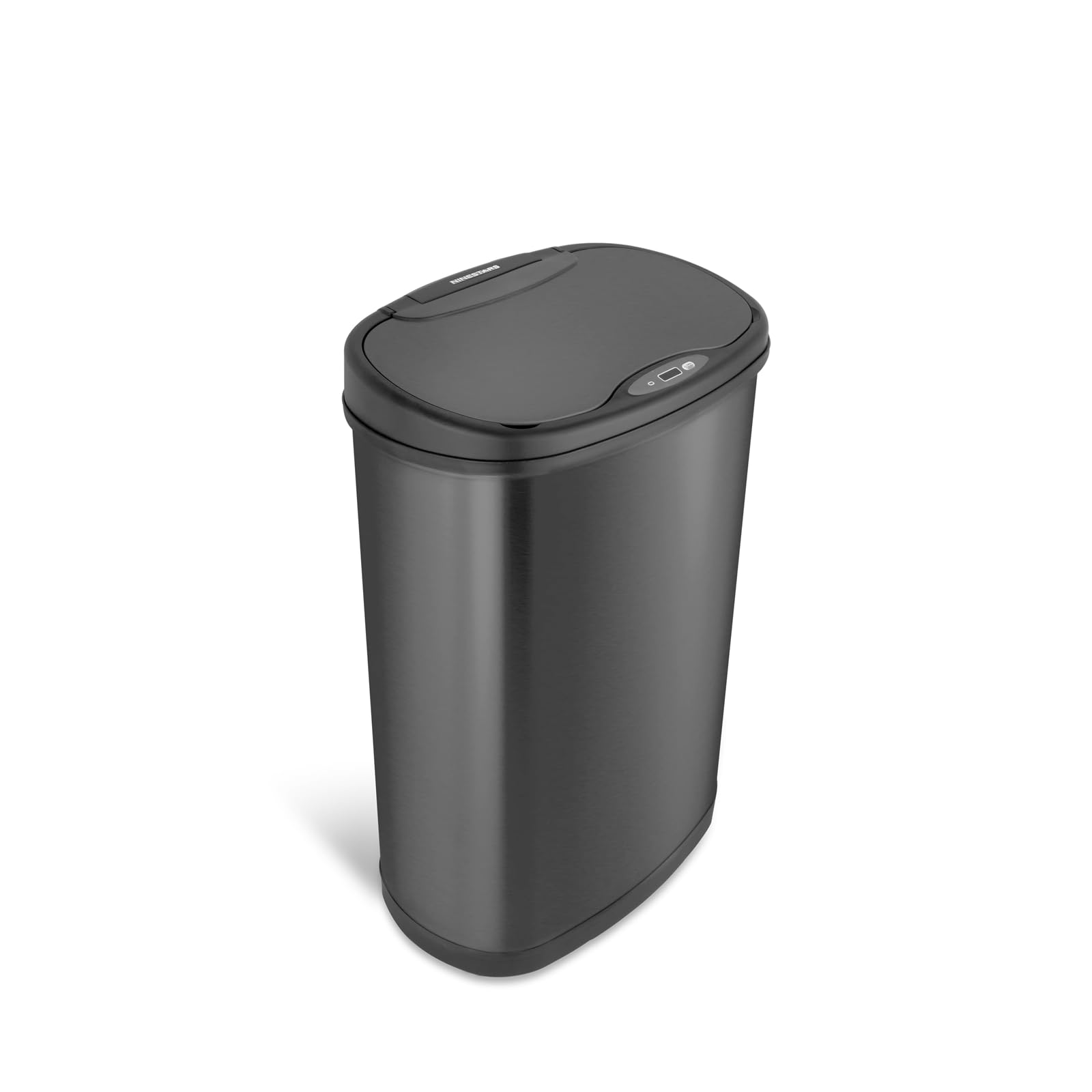 SM-50-23BSS 50L Stainless Steel Smart Trash Can with Motion Sensor Lid Large Capacity Touchless Garbage Can Fingerprint-Resistant Quiet