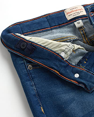 Weatherproof Vintage Boy's Denim Jeans - Straight Skinny Fit Pants - Ultra Stretch Casual Pants for Boys4