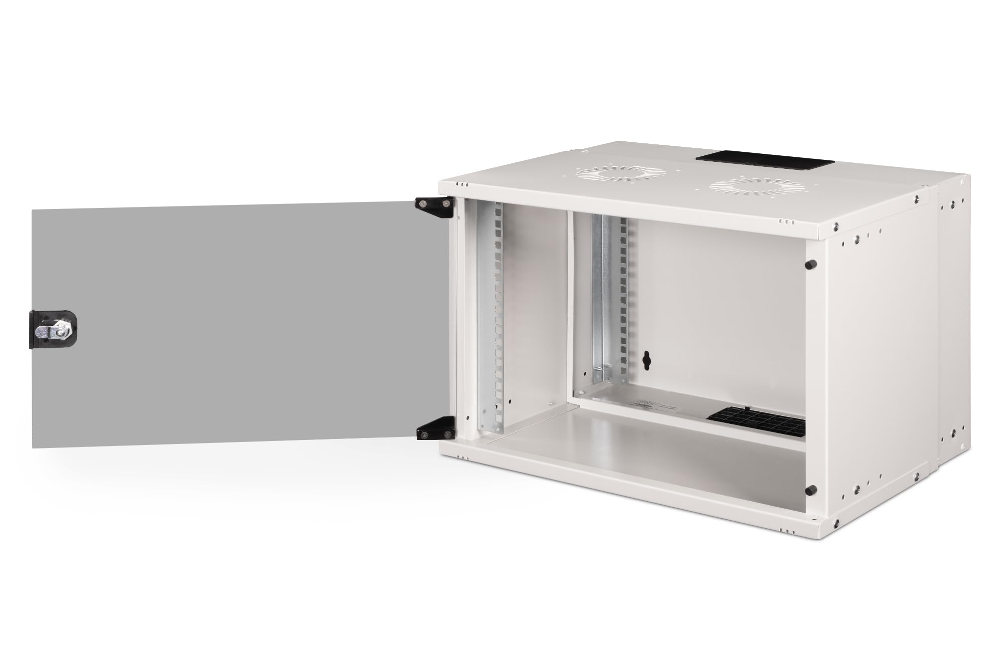 Digitus Contenitore Soho Pro A Parete - 483 Mm [19] - 540x400 Mm [lxp] (19 7u Rack Pro 370 X 540 X 400mm Gry) | 400 mm Tiefe – 319,25 mm Nutztiefe – Wandmontage – Traglast 60 kg – Glastür