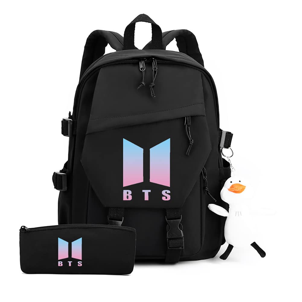 Girls School Bag Causal Canvas Book Bag Teen Laptop Backpacks