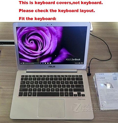 Laptop High Clear Transparent Tpu Keyboard Protector Skin Cover guard for 2016 ASUS ZenBook UX330 UX330UA UX330CA 13.3-inch