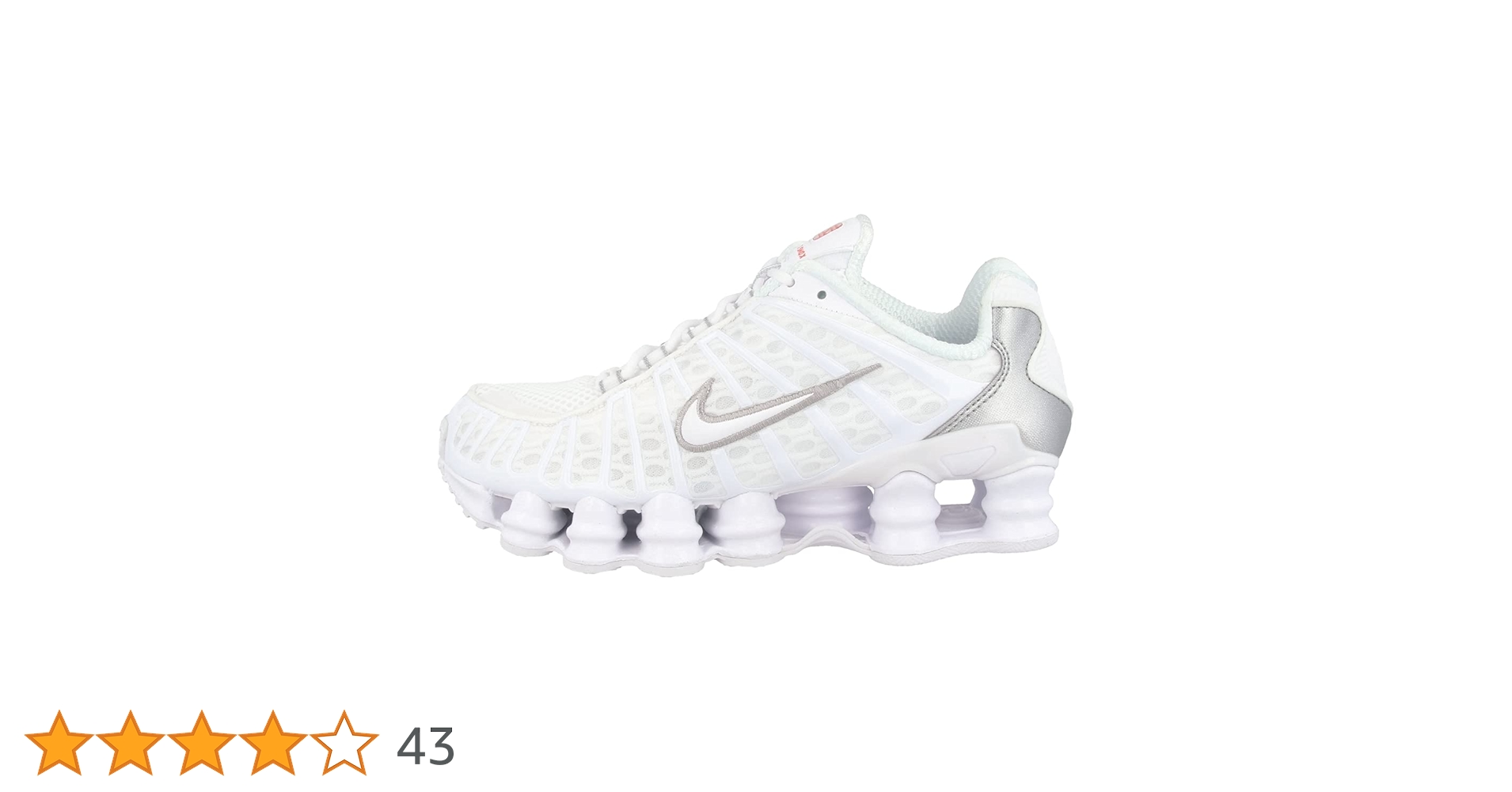 NIKE W NIKE SHOX TL ホワイト (27 cm) Nike Shox TL 