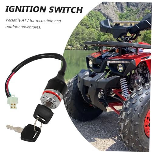 Interruptor de encendido recambio conmutador de arranque moto scooter quad 5