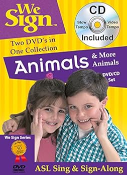 DVD Animals and More Animals DVD / CD Set Book