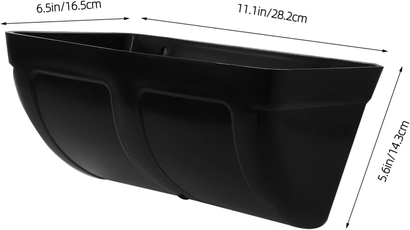 2sets Standing Chicken Feeder Chicken Feeding Trough Plastic Poultry Feeder
