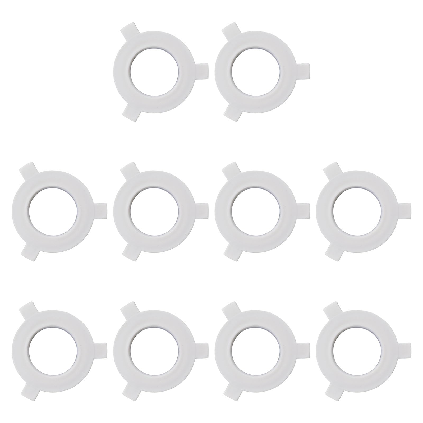 Xjdzineq 10Pcs E27 to E26 / E14 / 11mm Lamp Shade Adapter Lampshade Reducing Adapter Converter Lamp Accessories Light Bulb Converter