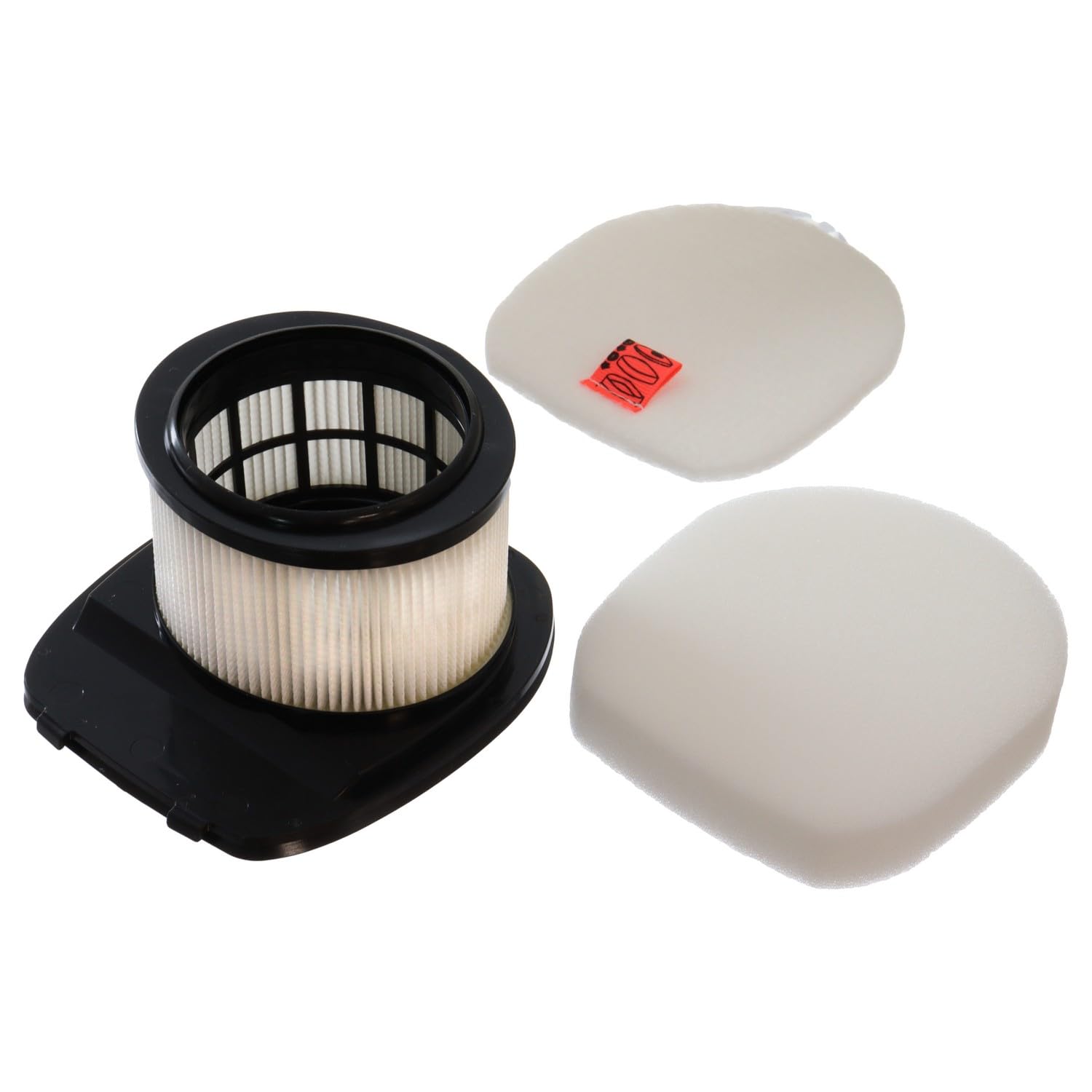 Paxanpax PFC1401 Vacuum Cleaner Filter Kit Fits Shark IZ201, IZ251, IZ202, IZ252, IZ103, Plastic