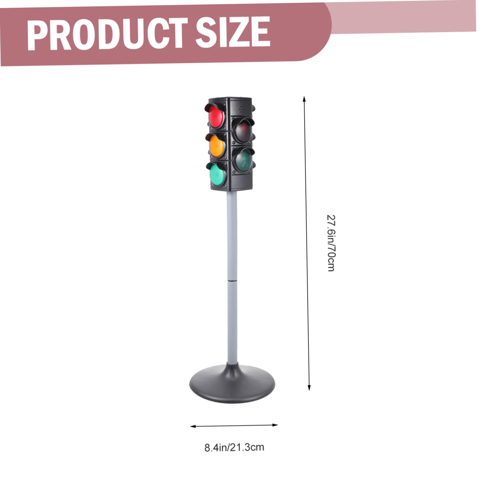 SUPVOX Unique Traffic Safety Model Toy Teach Boys and Girls Traffic Rules Cognitive Development Toys