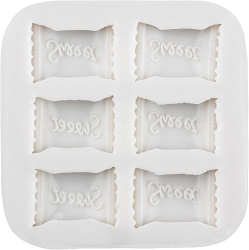 Miniatura 7 de Moldes de silicona de chocolate, para decoración de pasteles de galleta, para decoración de pasteles, dulces, pasta de goma de chocolate, arcilla