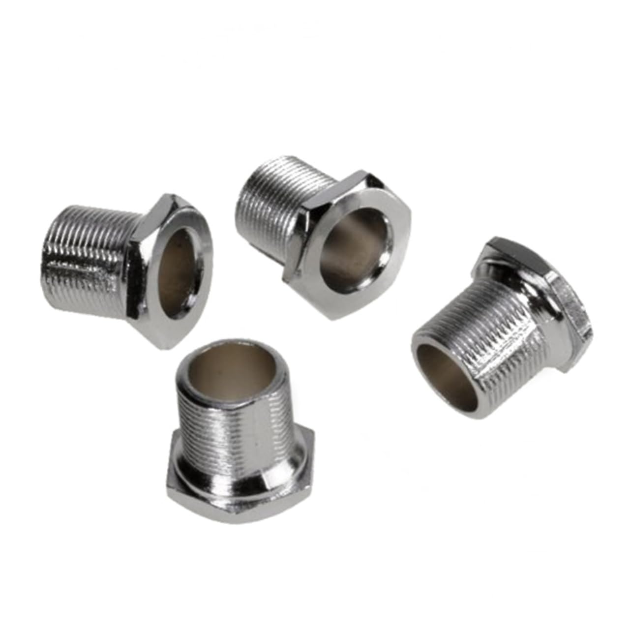 Totority 4pcs Silver Bass Tuning Pegs Machine Heads Tuners 2l2r Bass Tuners for Guitar Tuning