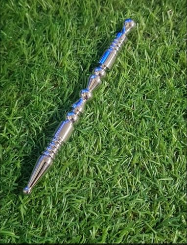 Image of Stainless Steel Acupressure Massage Tool, Therapeutic Design, Reflexology Point Stimulator