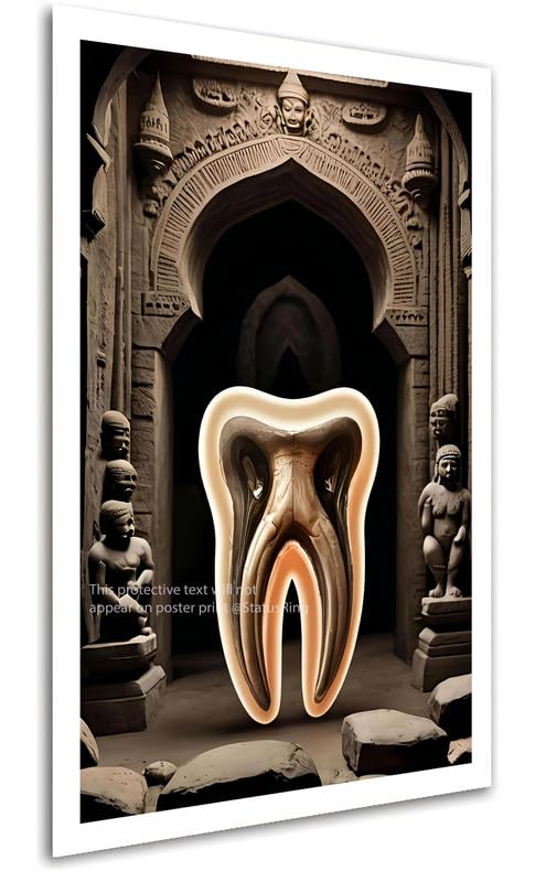 Ajanta Dental Clinic Poster Artwork StatusRing Dentist Poster without Frame-picture-30