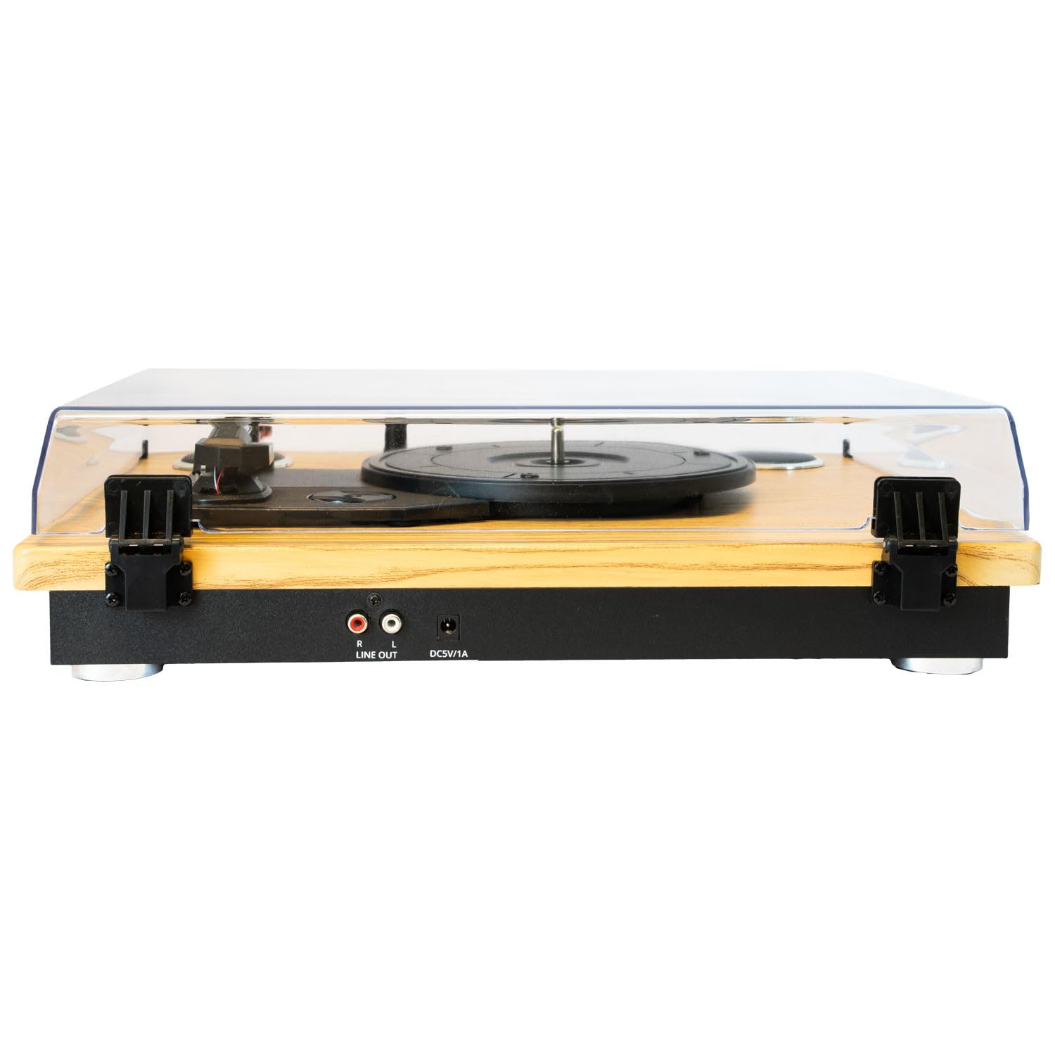 Madison - MAD-RT300SP-MKII - Giradischi vintage con altoparlanti integrati (2x8W), Bluetooth, USB, MICRO-SD - Finitura in legno