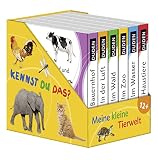 Kennst du das? Meine kleine Tierwelt (Würfel): ab 12 Monaten (Pappbilderbuch Bücher-Würfel, Band 13)