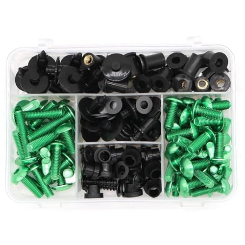 Kit vis carénage Kawasaki vert résout vibrations boulons Z800 Z750