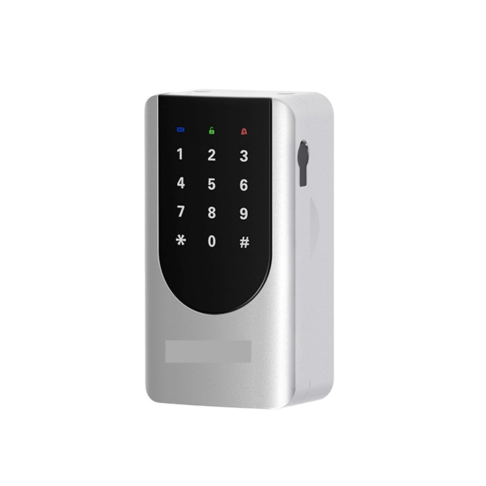 Tresor, Schlüsselkasten for Hausschlüssel, intelligenter biometrischer Schlüsseltresor for den Außenbereich, wandmontiertes 4-stelliges Kombinationsschlüssel-Aufbewahrungsschloss Für Home Office, Hote