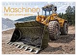Maschinen - Mal anders gesehen (Tischkalender 2023 DIN A5 quer), Calvendo Monatskalender