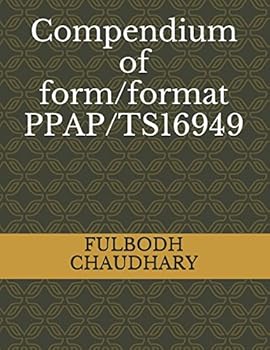 Paperback Compendium of form/format PPAP/TS16949 Book