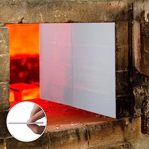 8 Piece High Temperature Gasket Paper, 1/8 Inch White Insulation Sheets by Qilery - Used condition - Image 6
