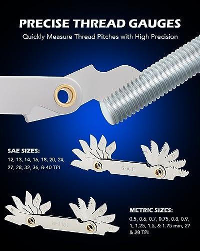 Orion Motor Tech TAD-0040_MAIN 80Pc Tap And Die Set In Sae And Metric Sizes thumb #7