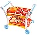 PowerTRC Afternoon Tea Time Trolley Cart Pretend Play Set for Tea Party