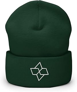 Hogue WS LLC Cartesi Cryptocurrency Logo Hat (Embroidered Cuffed Beanie)
