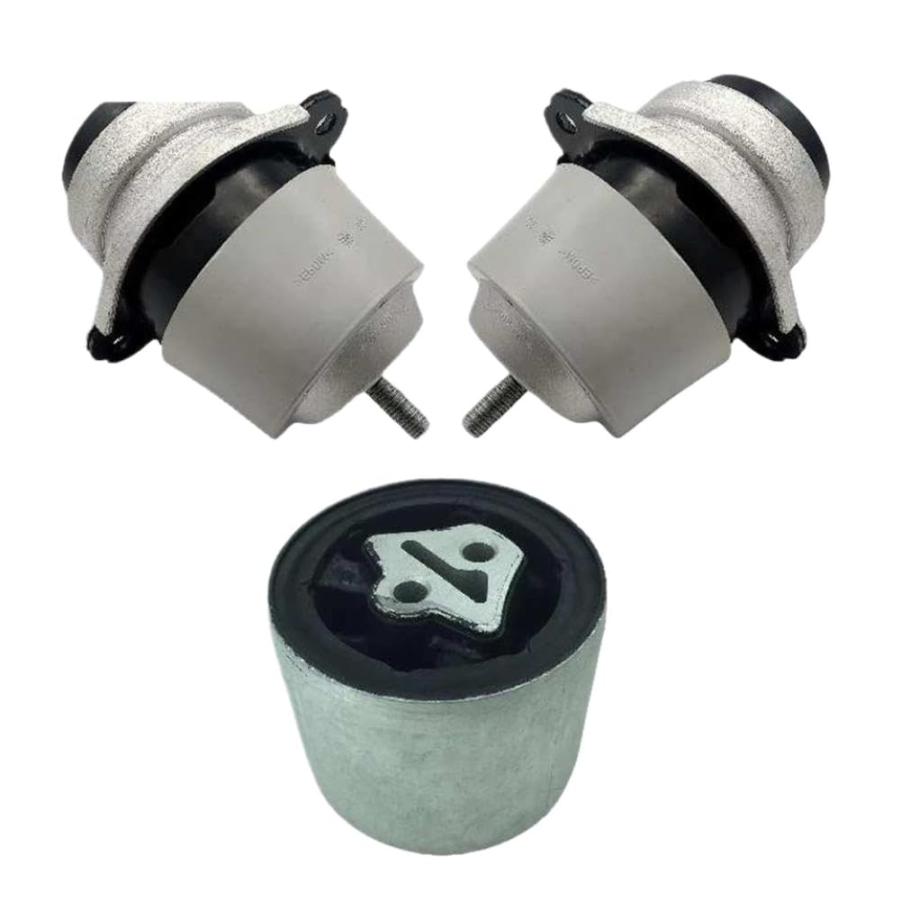 Mpbunjg Onecolor 3 Pcs Engine Transmission Mounts 95837504900 95837505710 Compatible With 2015-2018 Car