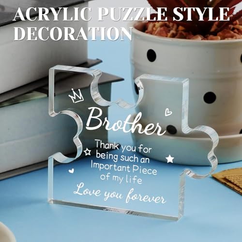 Image of Heart shaped plaque gift (Brother)