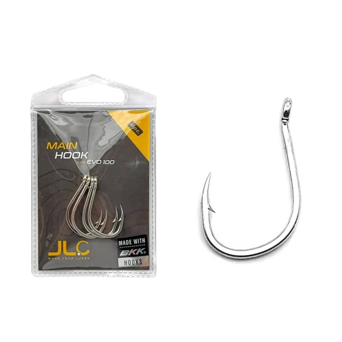 JLC Xipi Evo Silikon Kalamar Ana İğne 100mm 4 Adet/Paket