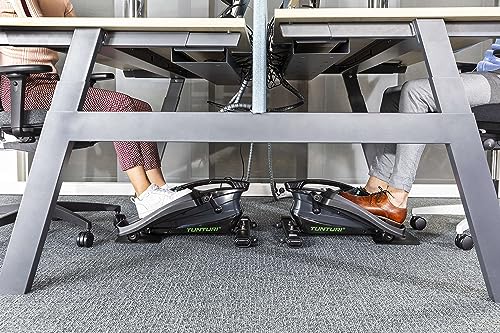 Tunturi Cardio Fit D10 ondertafel fiets/mini-beentrainer/fitness pedaaltrainer voor kantoor en thuis, mini-ellipstrainer - Afbeelding 4