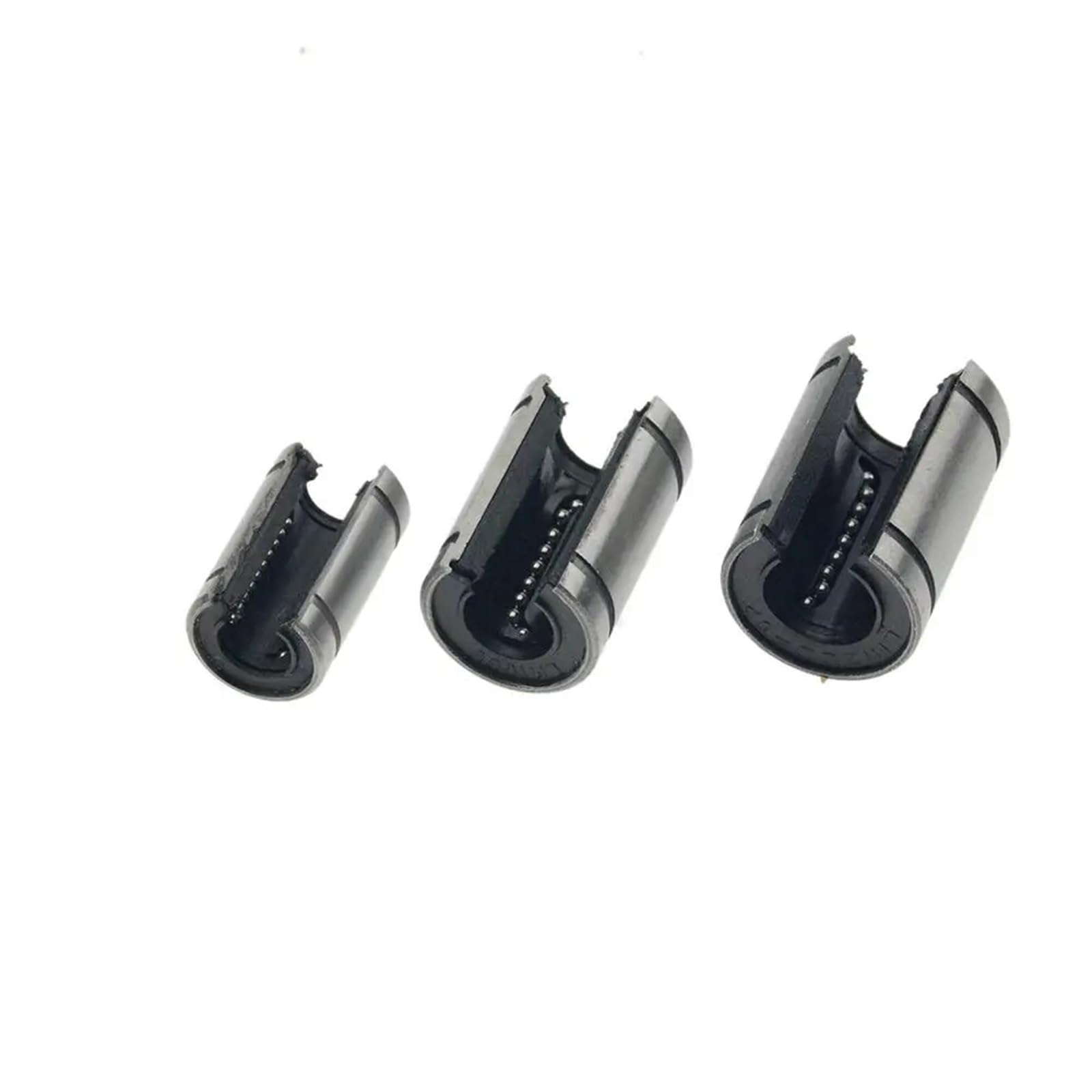 Lot de 2 roulements linéaires LM16UUOP LM10UUOP LM12UUOP LM25UUOP LM30UUOP LM35UUOP 16 mm, Douille linéaire de Type Ouvert(LM40UUOP)