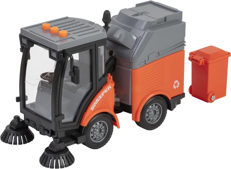 WONDERKIDS Kehrmaschine 1/16 Friktion mit Sound und Licht - Modell...