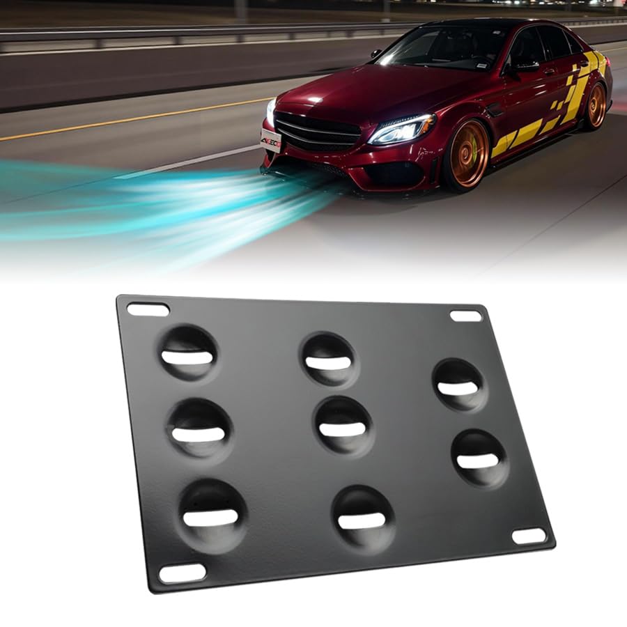 2010-2013 Mercedes-Benz E-Class Coupe Tow Hook License Plate Relocator – EOS Plates - Foto 9