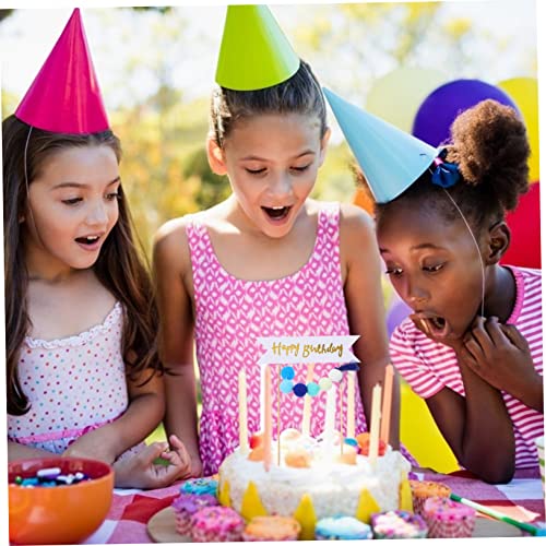 Abaodam 10 Pçs Bandeiras De Bolo De Bola De Cupcake Toppers Bolos De Frutas Enfeite De Cupcake Picar