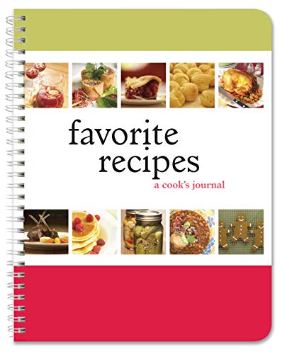 BookFactory Recipe Book/Recipe Journal/Recipe Notebook/Blank Cook Book - A Cook's Journal, 150 Total Pages, 75 Entries, 8