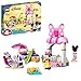 LEGO Disney Mickey and Friends La Gelateria di Minnie, Macchina Giocattolo con 2 Minifigure, Mattoncini per Bambini dai 4 Anni, 10773