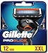 Price comparison product image Gillette Alt, Fusion 5 ProGlide Razor Blades with Trimmer Blade for Precision and Glide Coating, 12 Replacement Blades, Orange