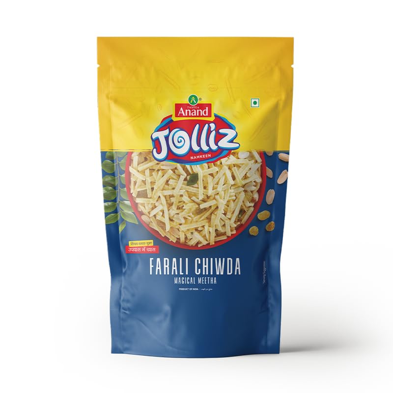 TASTEA Anand Jolliz namkeen FARALI CHIWDA MITHA | Indian Snacks | Chai Time Namkeen | For Fasting | 400 gm | Pack of 1 (B0CZLK9NKD) Amazon Price History, Amazon Price Tracker