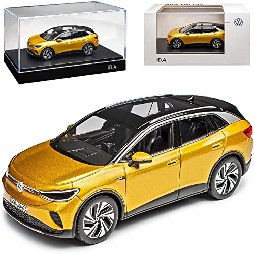 Norev Volkwagen ID 4 Gelb Ab 2020 1/43 Modell Auto