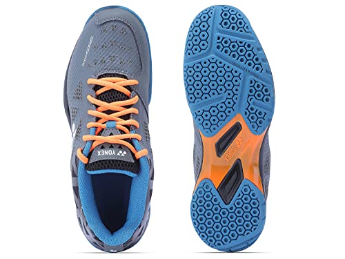 Image of YONEX SHB 50 EX Power Cushion Badminton Shoe, Dark Gray